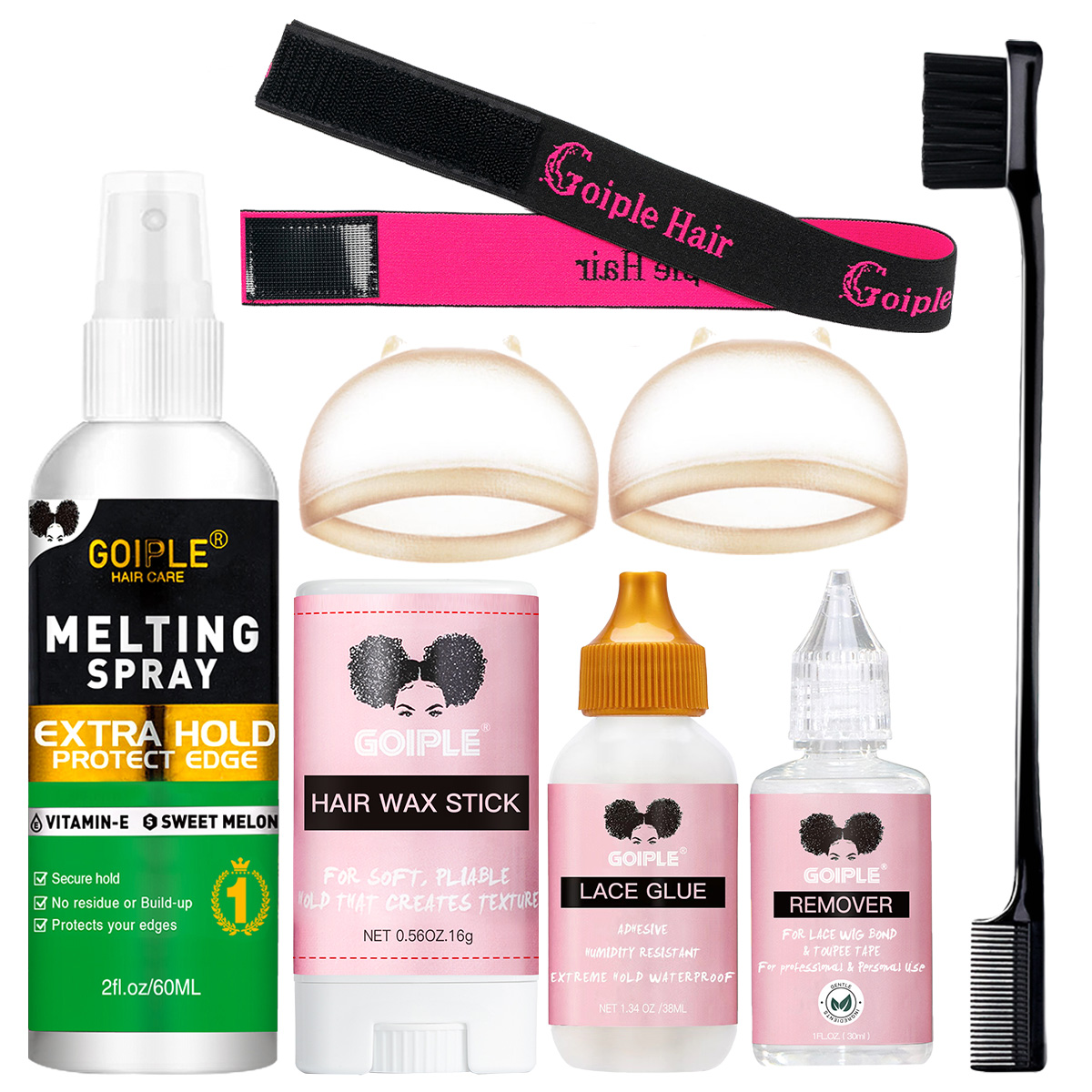 Hair Wax Stick - GOIPLE Lace Wig Melting Spray Strong
