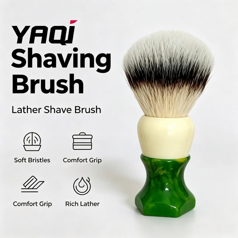 Men'S Grooming Cream - Men Wet Shaving Shave Brush YAQI