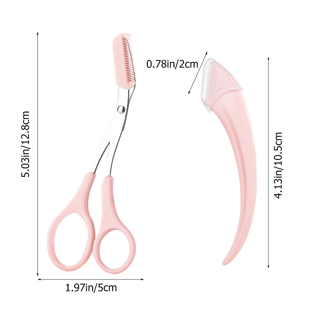 Eyebrow Trimmer Scissors Kit S - đánh giá và giá Men'S Grooming Eyebrow Shape