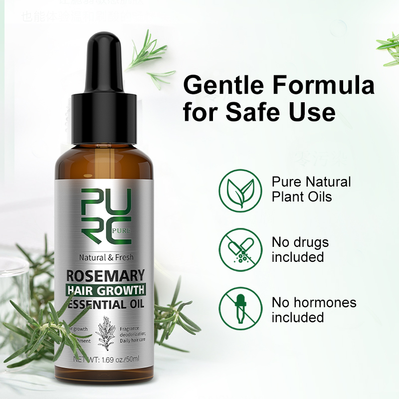 PURC Rosemary Oil for Hair Gro - đánh giá và giá Beard Oil Growth