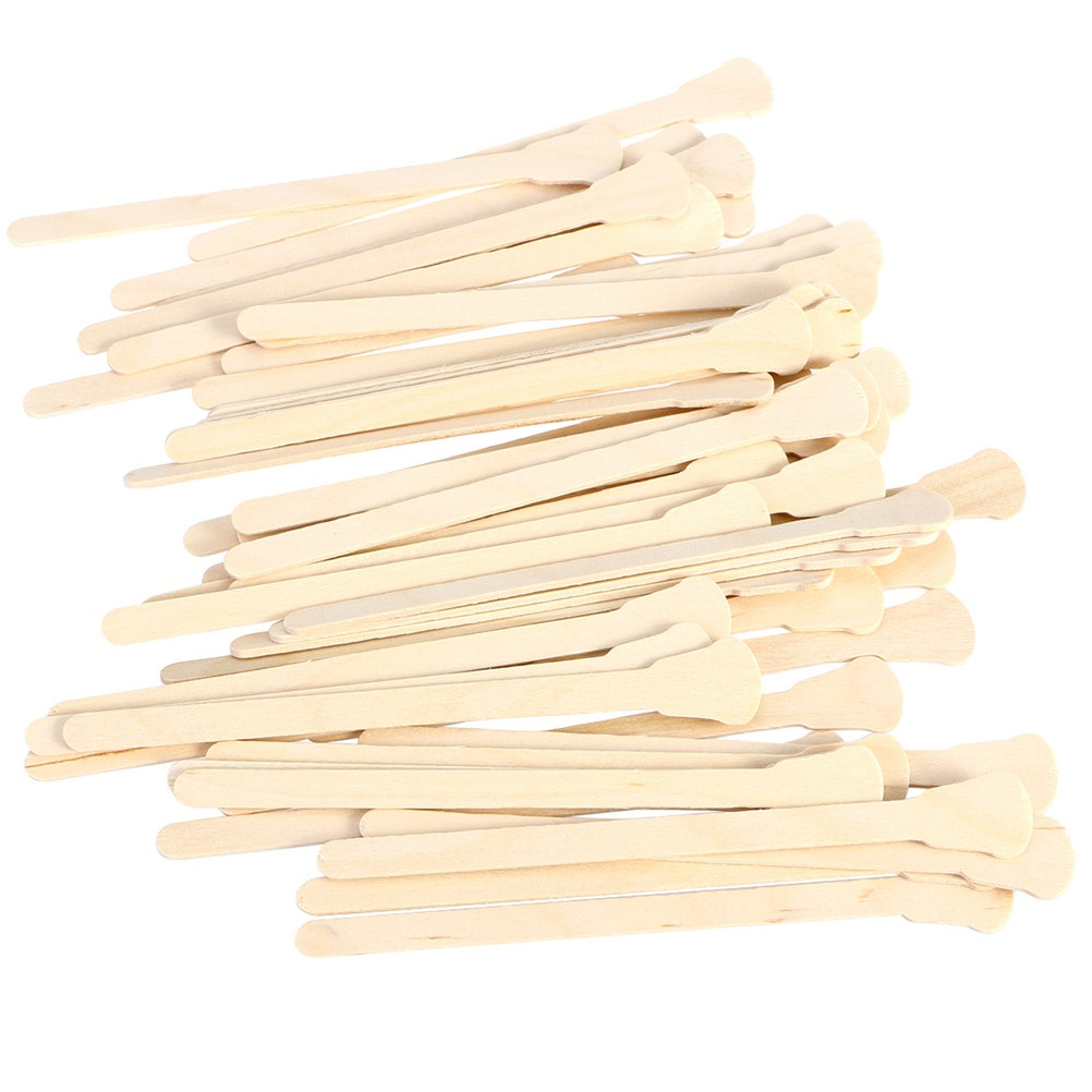 500Pcs Wooden Waxing Spatulas  - đánh giá và giá Hair Wax Stick