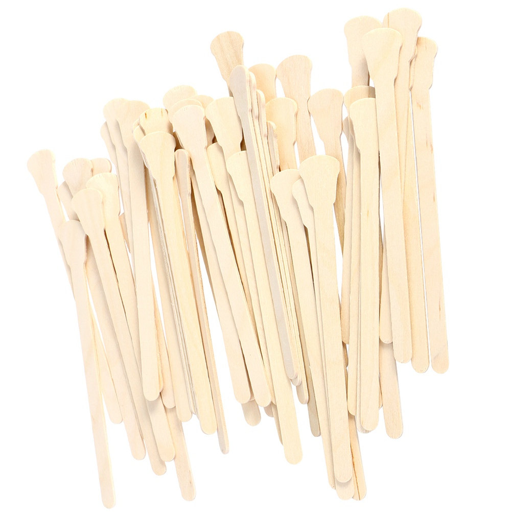 500Pcs Wooden Waxing Spatulas  - đánh giá và giá Hair Wax Stick