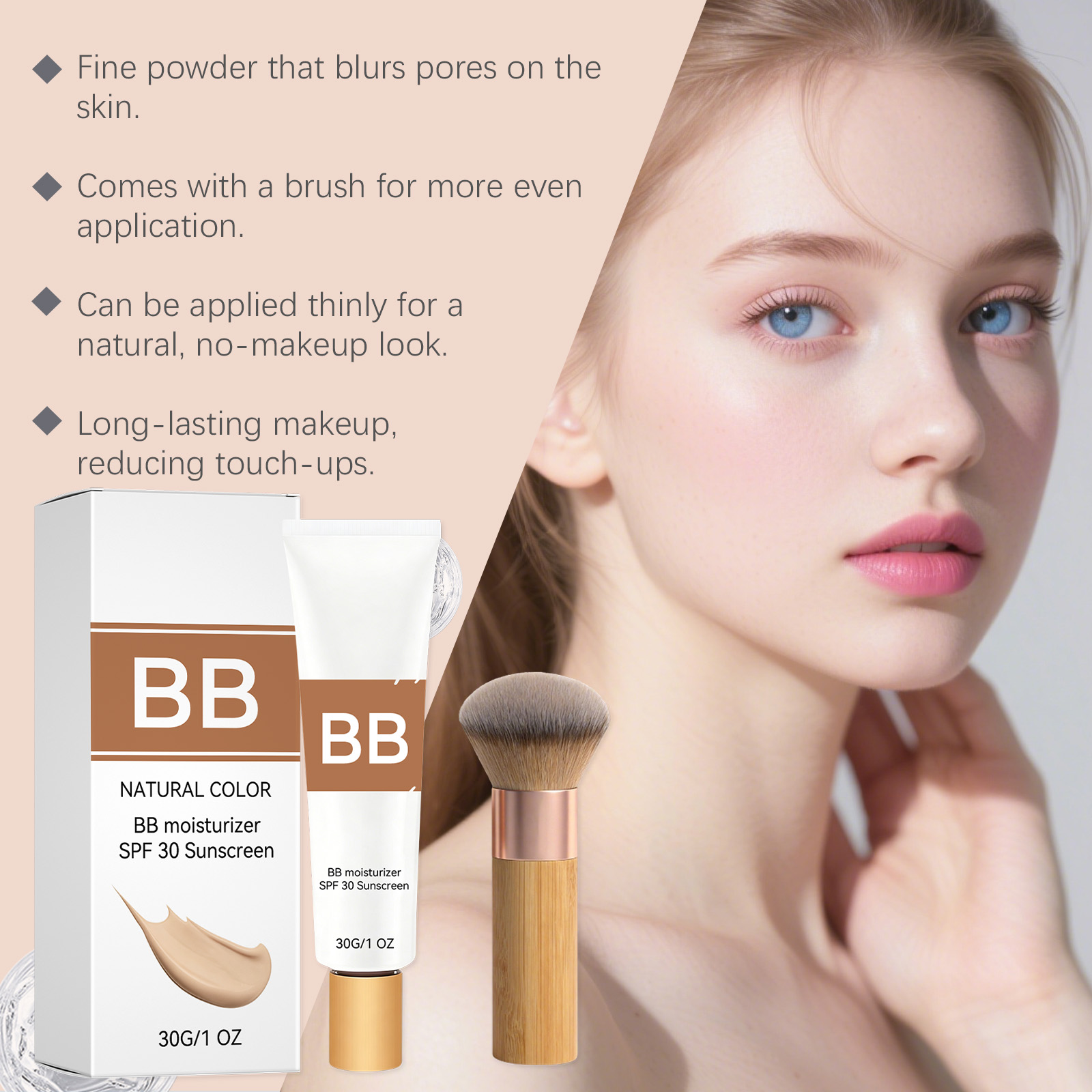 SPF 30 Tinted Moisturizer BB C - đánh giá và giá Face Moisturizer Spf