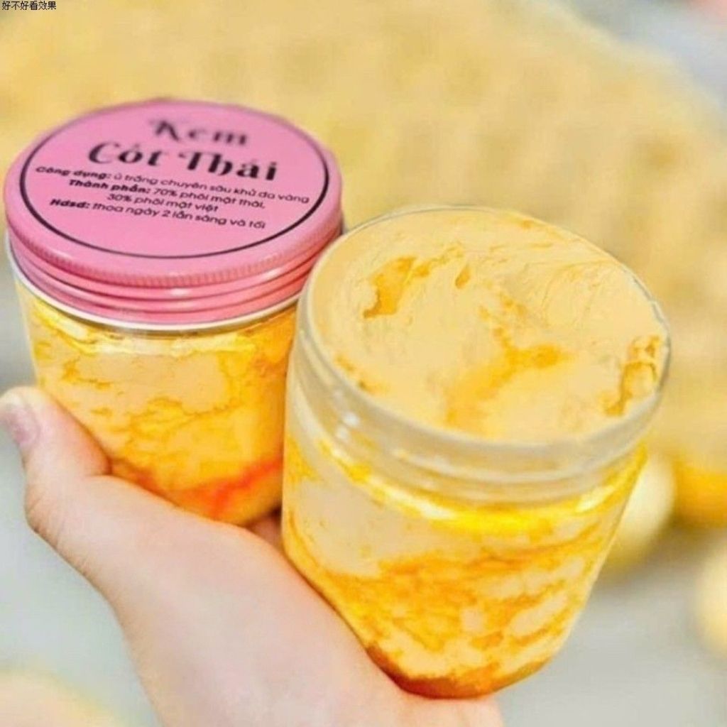 Kem Cốt Thái Rị Dầu Vàng 200g  - đánh giá và giá Face Moisturizer Spf