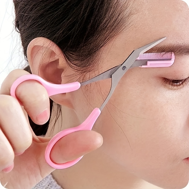 Eyebrow Trimmer Scissor With C - đánh giá và giá Men'S Grooming Eyebrow Shape