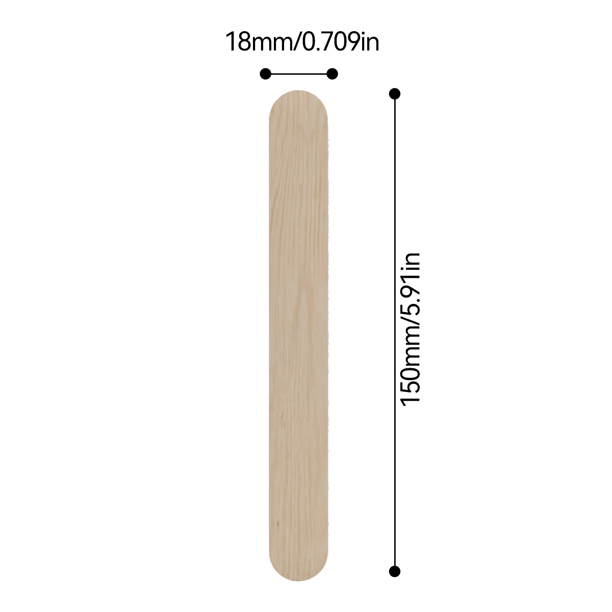 10Pcs Disposable Natural Woode - đánh giá và giá Hair Wax Stick