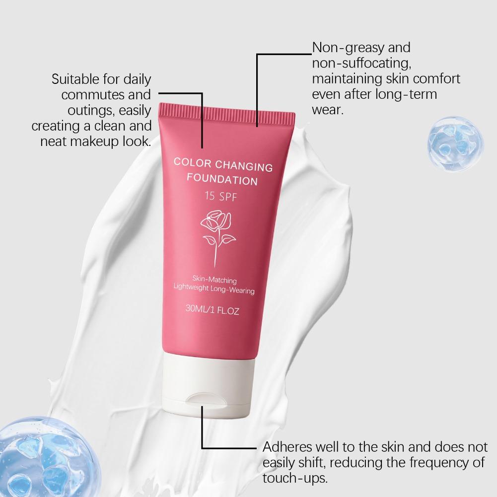 Color Changing Foundation SPF  - đánh giá và giá Face Moisturizer Spf