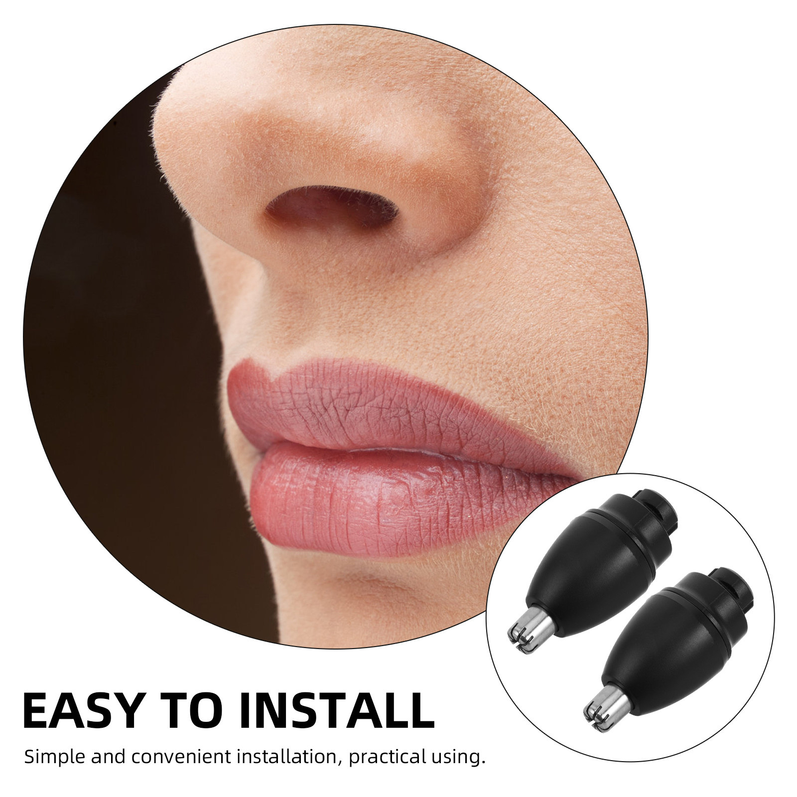 2Pcs Replacement Heads Nose Ha - đánh giá và giá Men'S Grooming Clippers