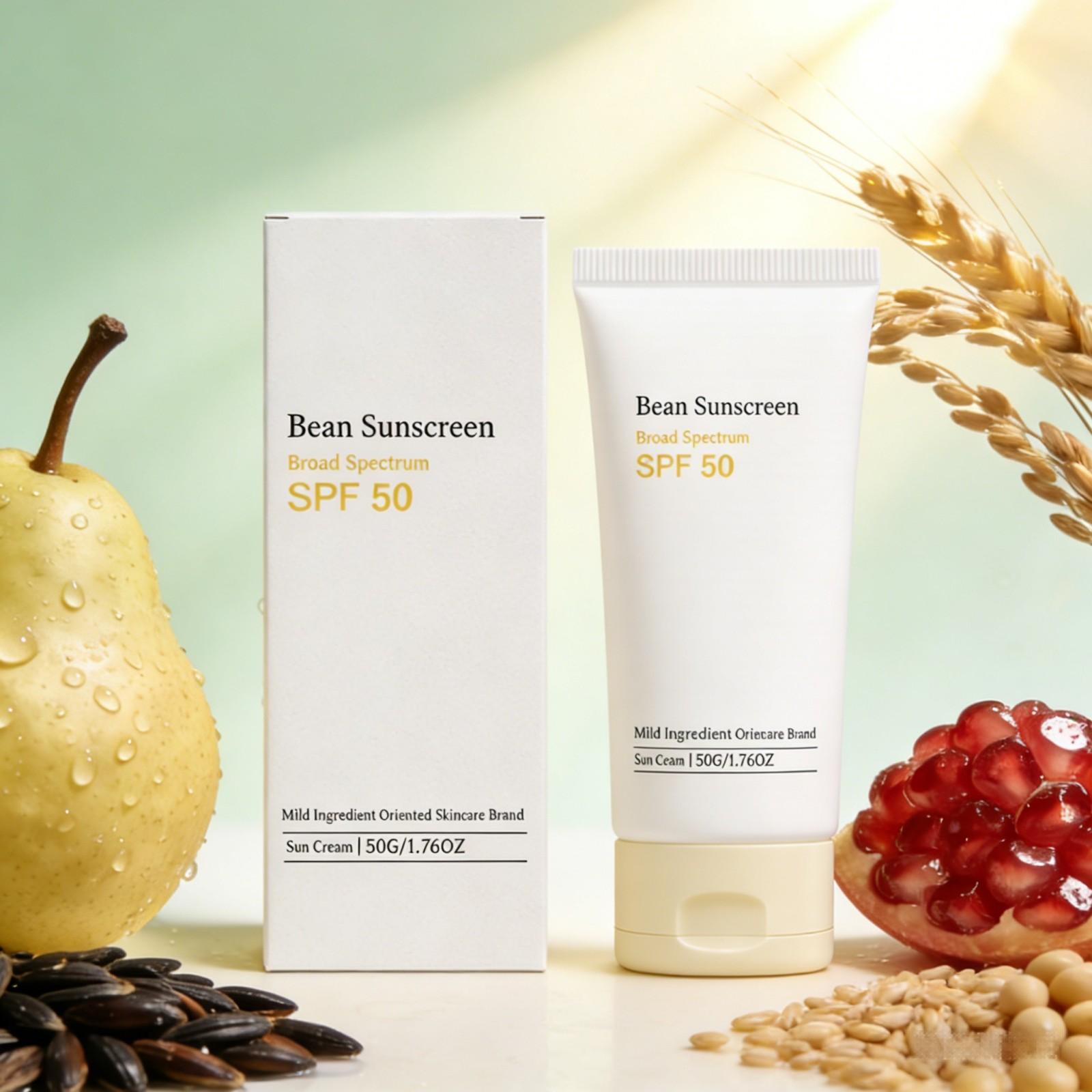 Bean Korean Sunscreen Spf 50 A - đánh giá và giá Face Moisturizer Spf