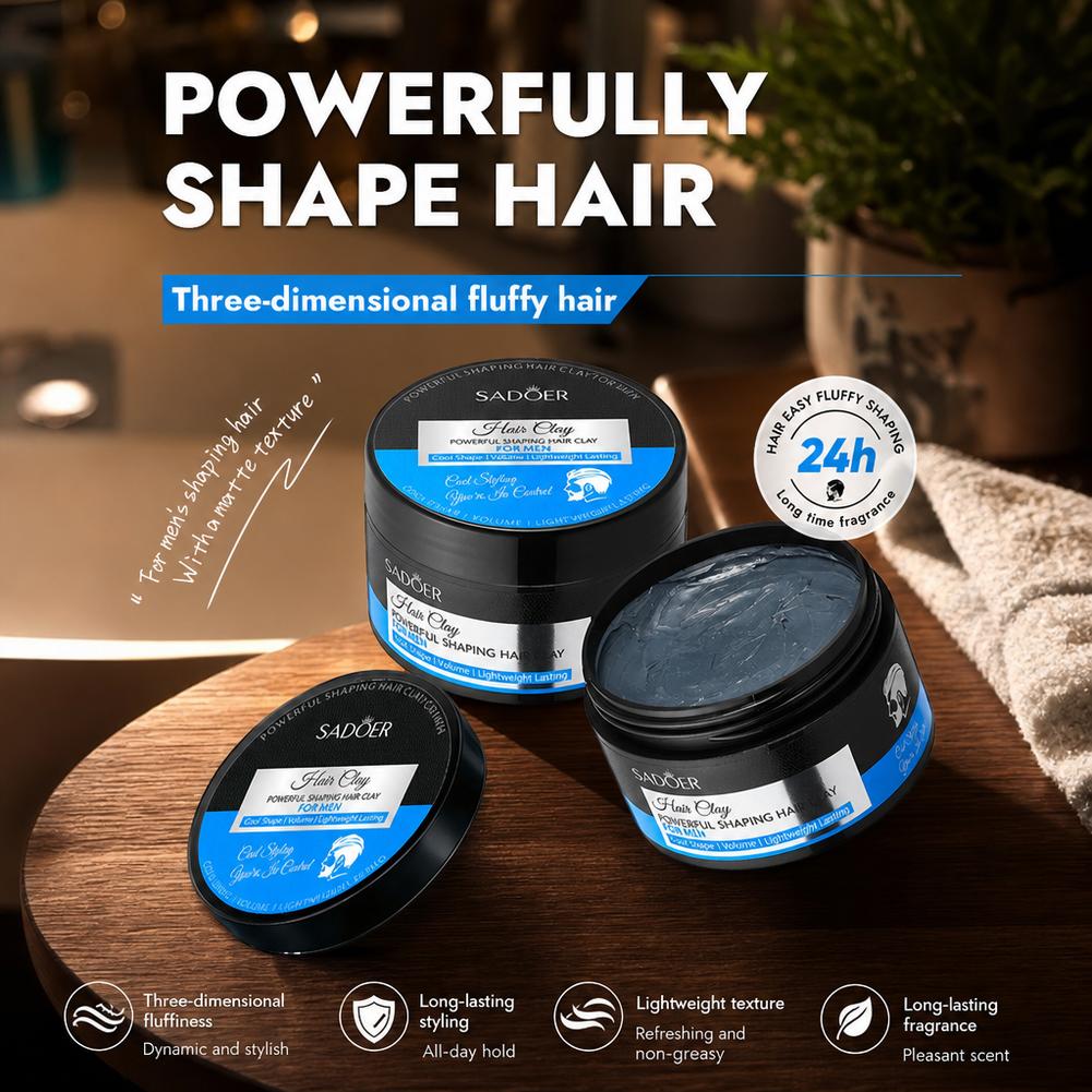 Men's Hair Styling Clay Strong - đánh giá và giá Men'S Grooming Cream