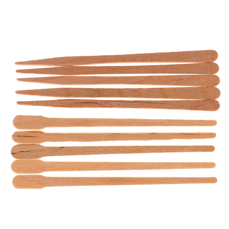 50/100Pcs Wooden Body Hair Rem - đánh giá và giá Hair Wax Stick