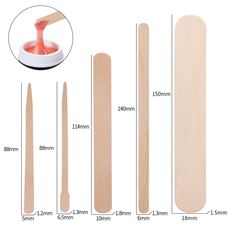 100pcs Disposable Waxing Woode - đánh giá và giá Hair Wax Stick