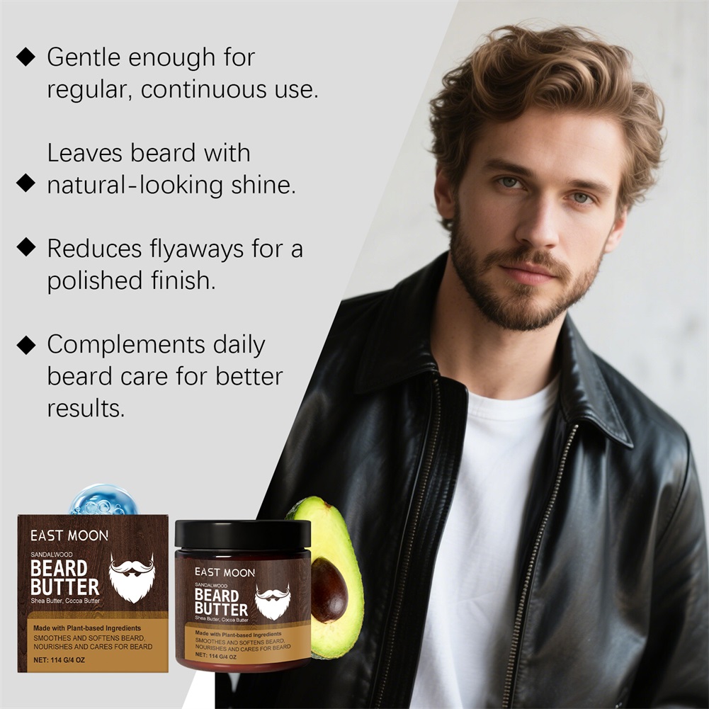 Beard Cream With Shea-Butter-C - đánh giá và giá Beard Oil Growth