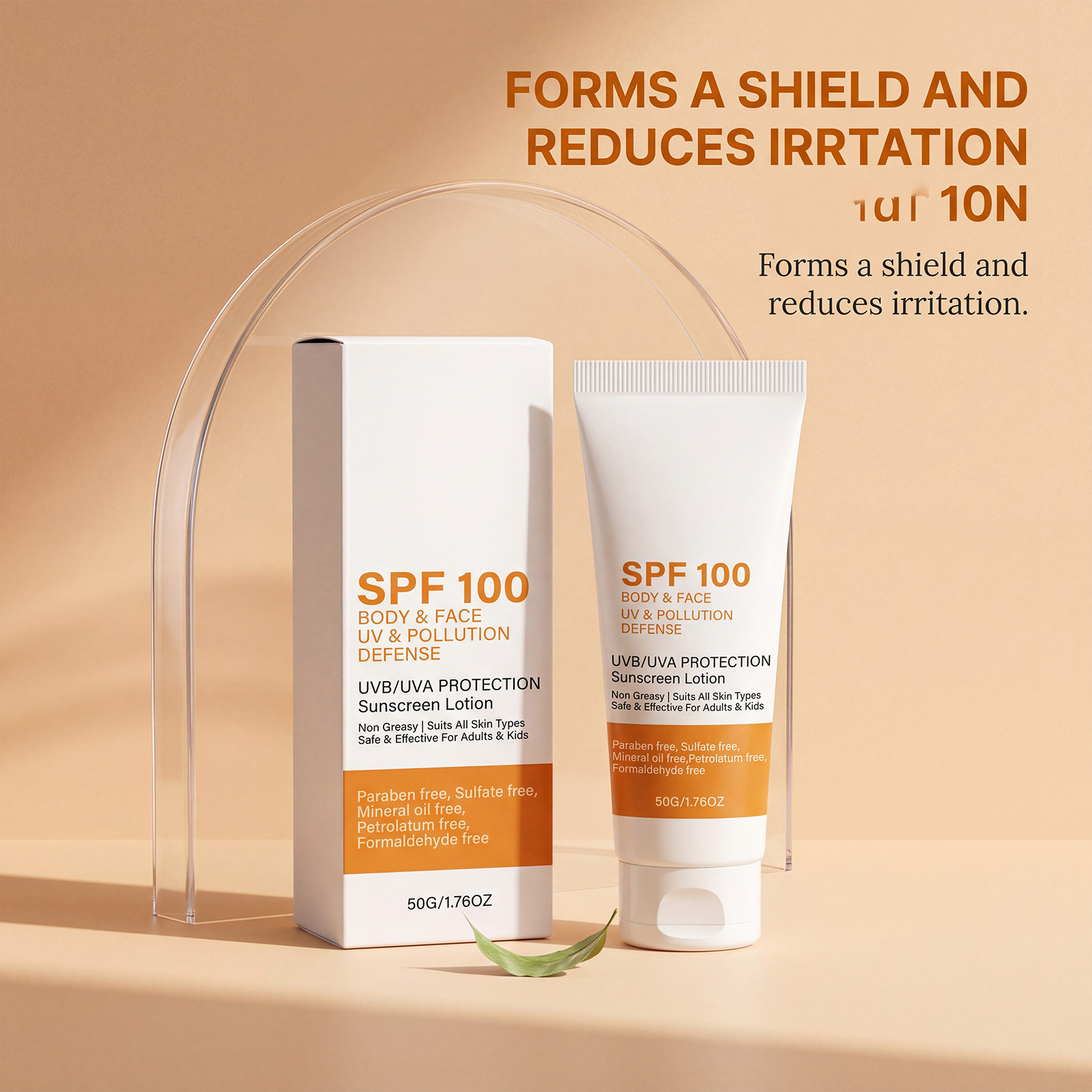 SPF 100 Sunscreen Instant Sun  - đánh giá và giá Face Moisturizer Spf