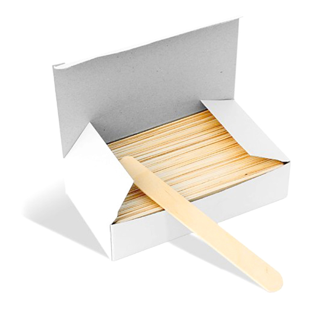 100Pcs Wooden Tongue Depressor - đánh giá và giá Hair Wax Stick