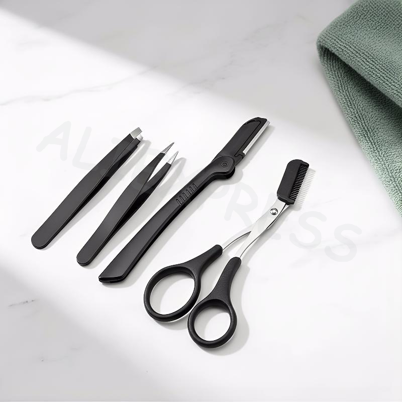 Eyebrow Kit 3pcs Grooming Set  - đánh giá và giá Men'S Grooming Eyebrow Shape