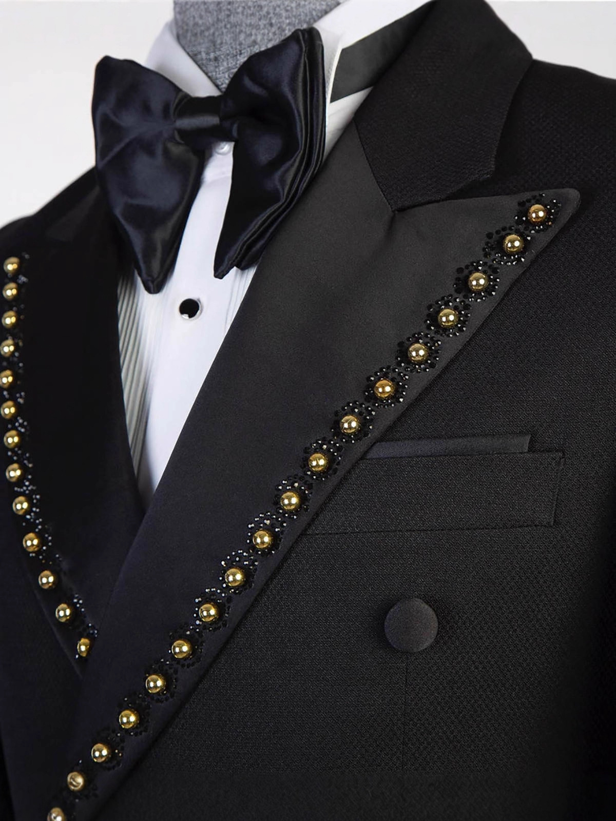 Double Breasted Beaded Formal  - đánh giá và giá Mens Grooming Tools