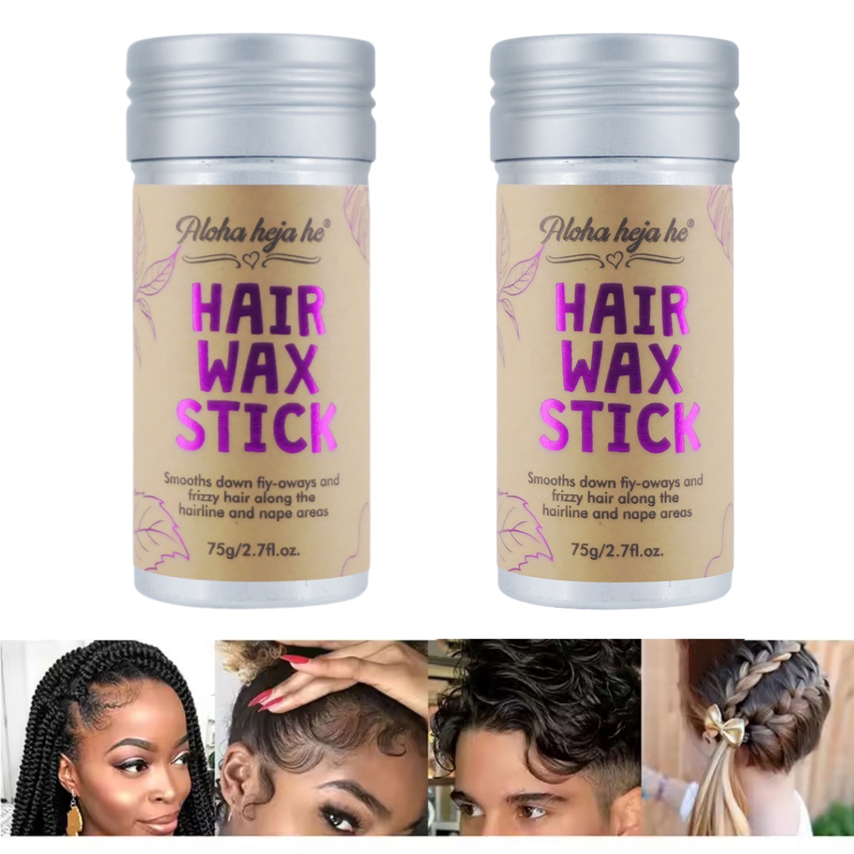 2/5Pcs Hair Styling Kit Wax St - đánh giá và giá Hair Wax Stick