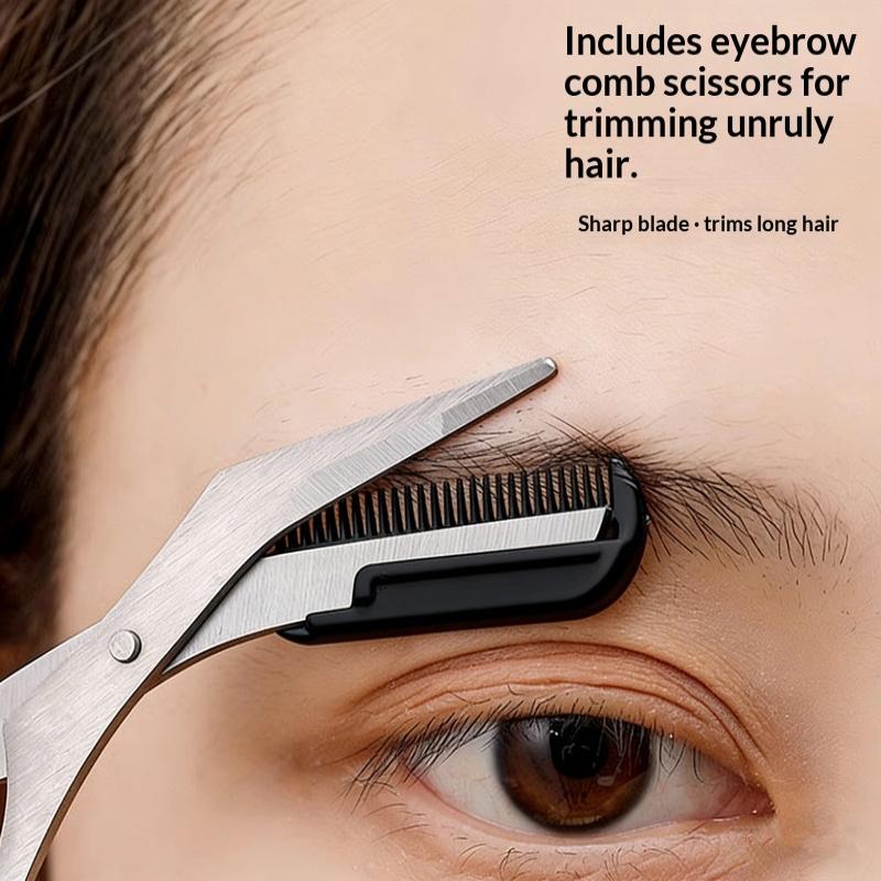 3pcs Stainless Steel Eyebrow K - đánh giá và giá Men'S Grooming Eyebrow Shape