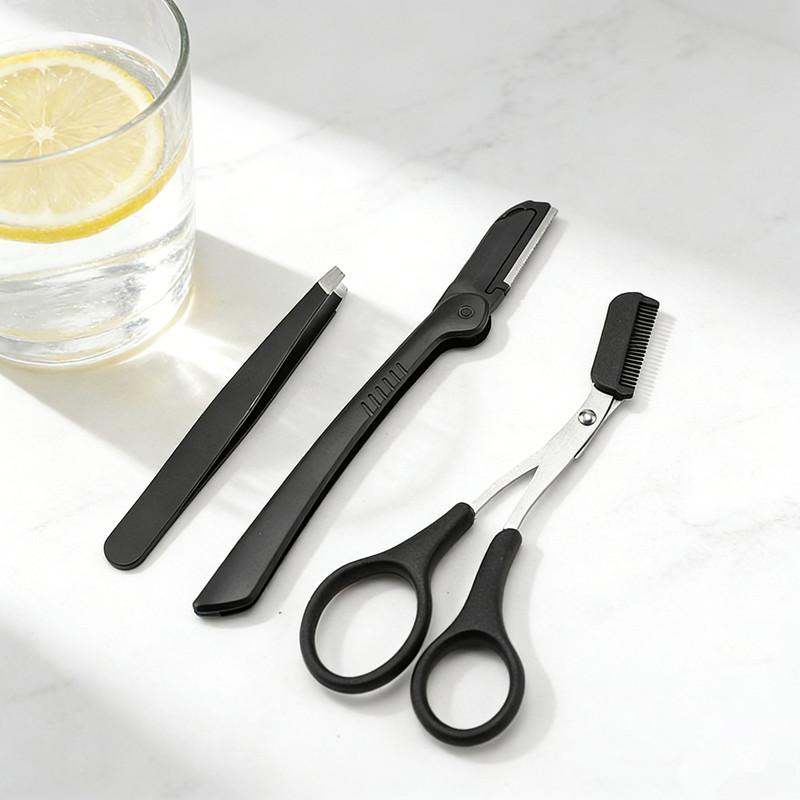 *Professional 3pcs Stainless S - đánh giá và giá Men'S Grooming Eyebrow Shape