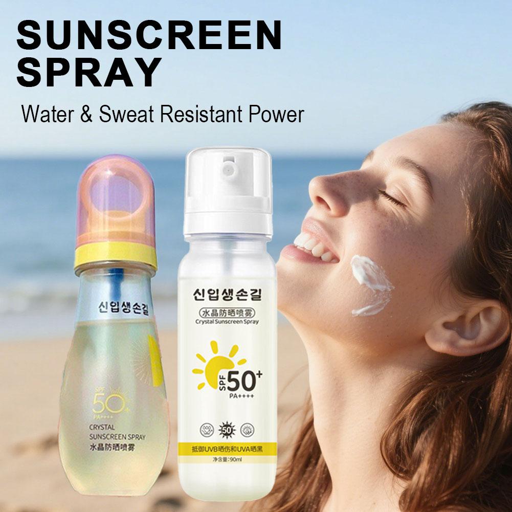 Korean Spf 50+ Sunscreen Spray - đánh giá và giá Face Moisturizer Spf