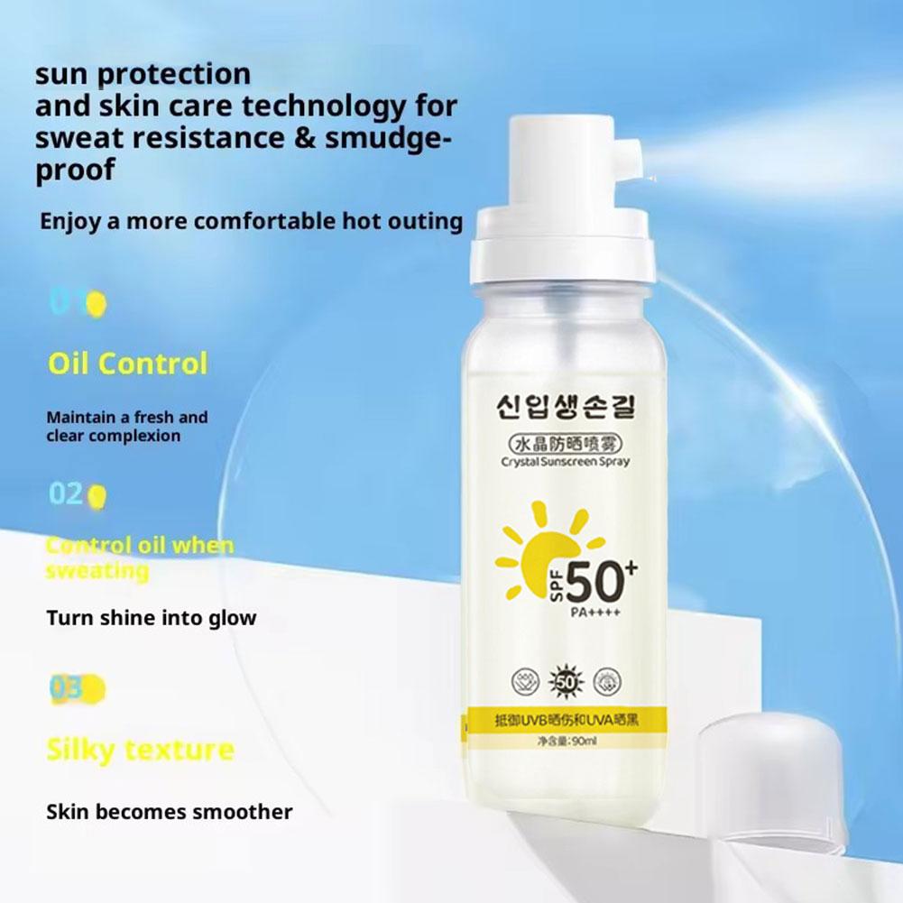 Korean Spf 50+ Sunscreen Spray - đánh giá và giá Face Moisturizer Spf