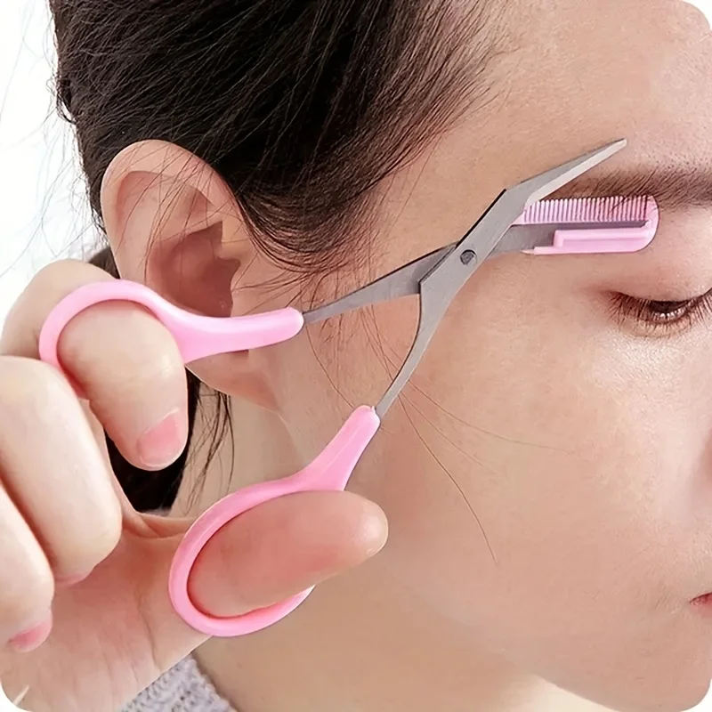 Eyebrow Trimmer Scissor With C - đánh giá và giá Men'S Grooming Eyebrow Shape