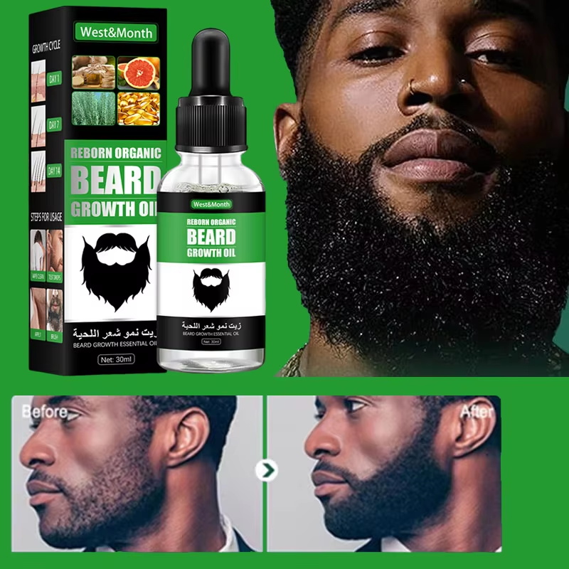 Fast Natural Mature Men Beard  - đánh giá và giá Beard Oil Growth