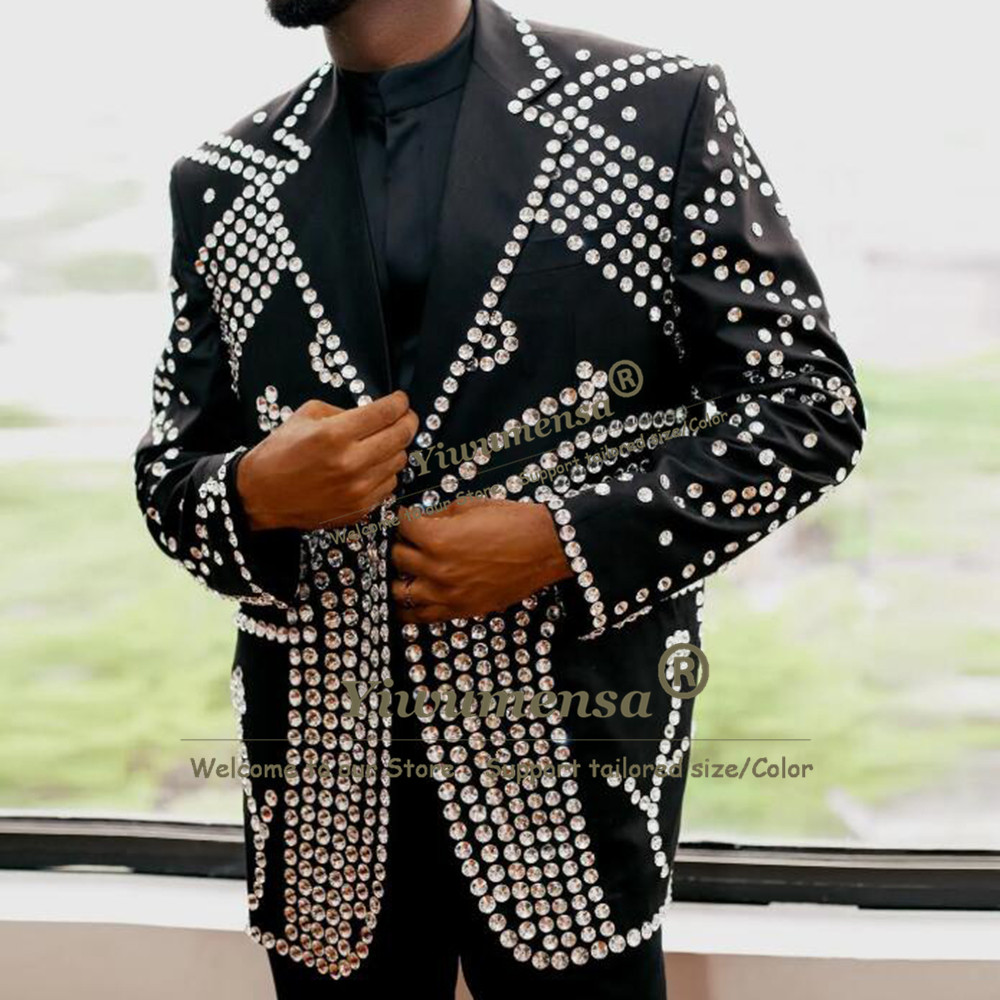 Heavy Beaded Stones Suits Men  - đánh giá và giá Mens Grooming Tools